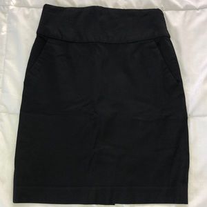 Banana Republic Black Pencil Skirt